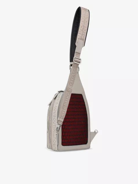Christian Louboutin oc11z0125 Size:OS/Loubifunk Crossbody Bag in Goose Size ONE SIZE - 3 Thumbnail