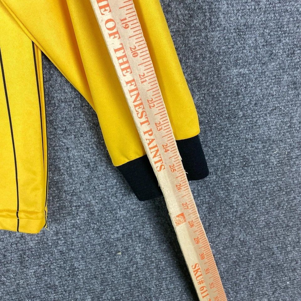 Other Score Polo Shirt Men's XL Long Sleeve 100% Polyester Yellow Size US XL / EU 56 / 4 - 6 Thumbnail