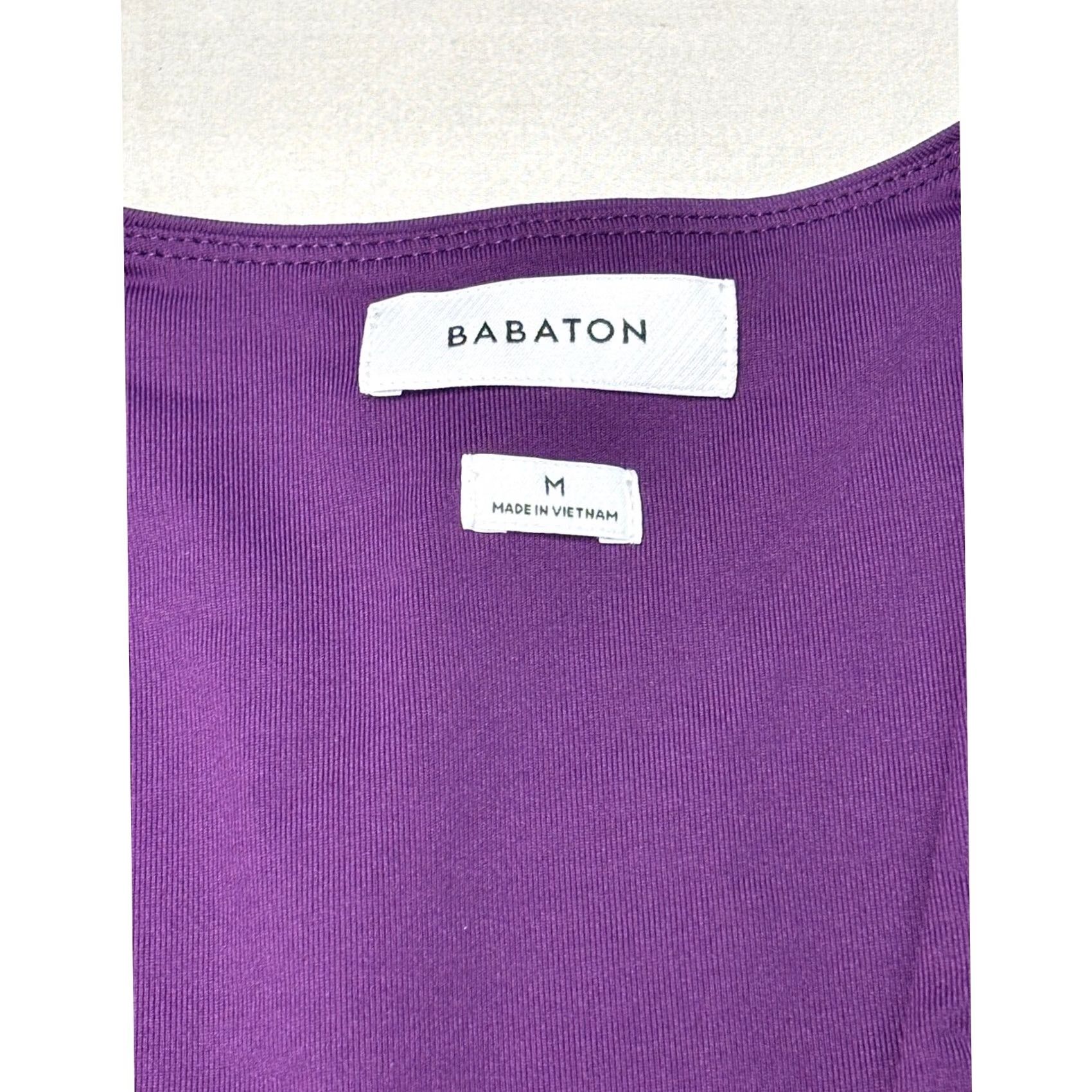 Vintage Babaton Purple Deep V-Neck Long Sleeve Bodysuit Womens M Size M / US 6-8 / IT 42-44 - 2 Thumbnail