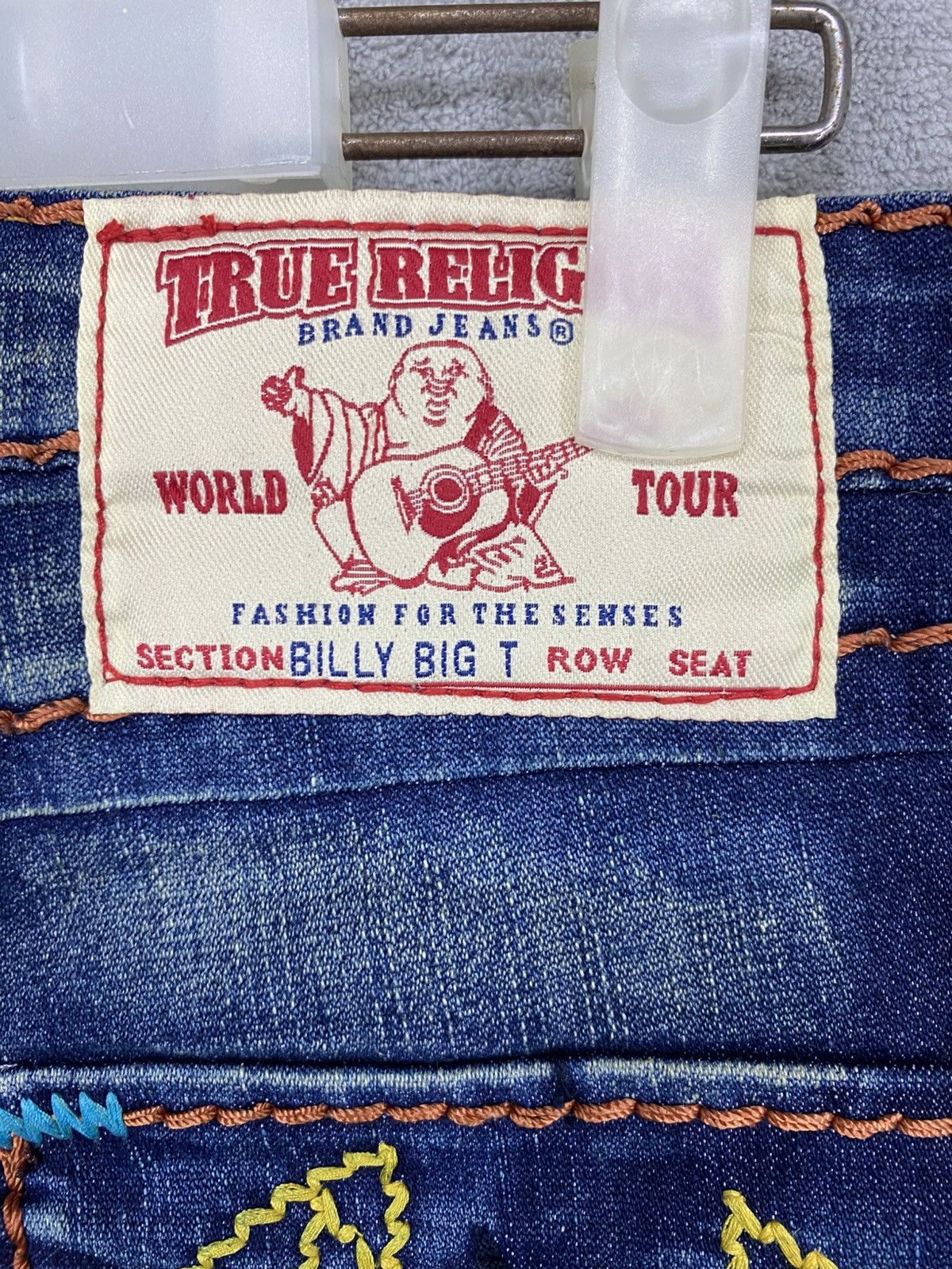 True Religion RARE🔥TRUE RELIGION BILLY BIG T “MADE IN USA” Size US 30 / EU 46 - 14 Thumbnail