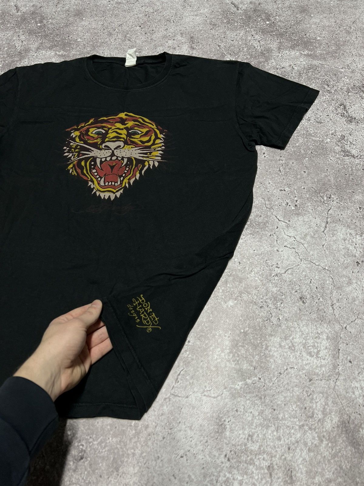 Ed Hardy Vintage Ed Hardy T-Shirt Faded Y2K Japan Hysterical Style Size US XL / EU 56 / 4 - 3 Thumbnail