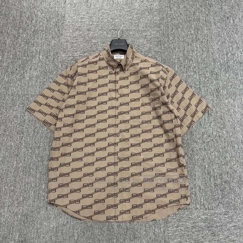 Balenciaga Balenciaga Logo Print Short Sleeve Shirt. Size US XS / EU 42 / 0 - 1 Thumbnail
