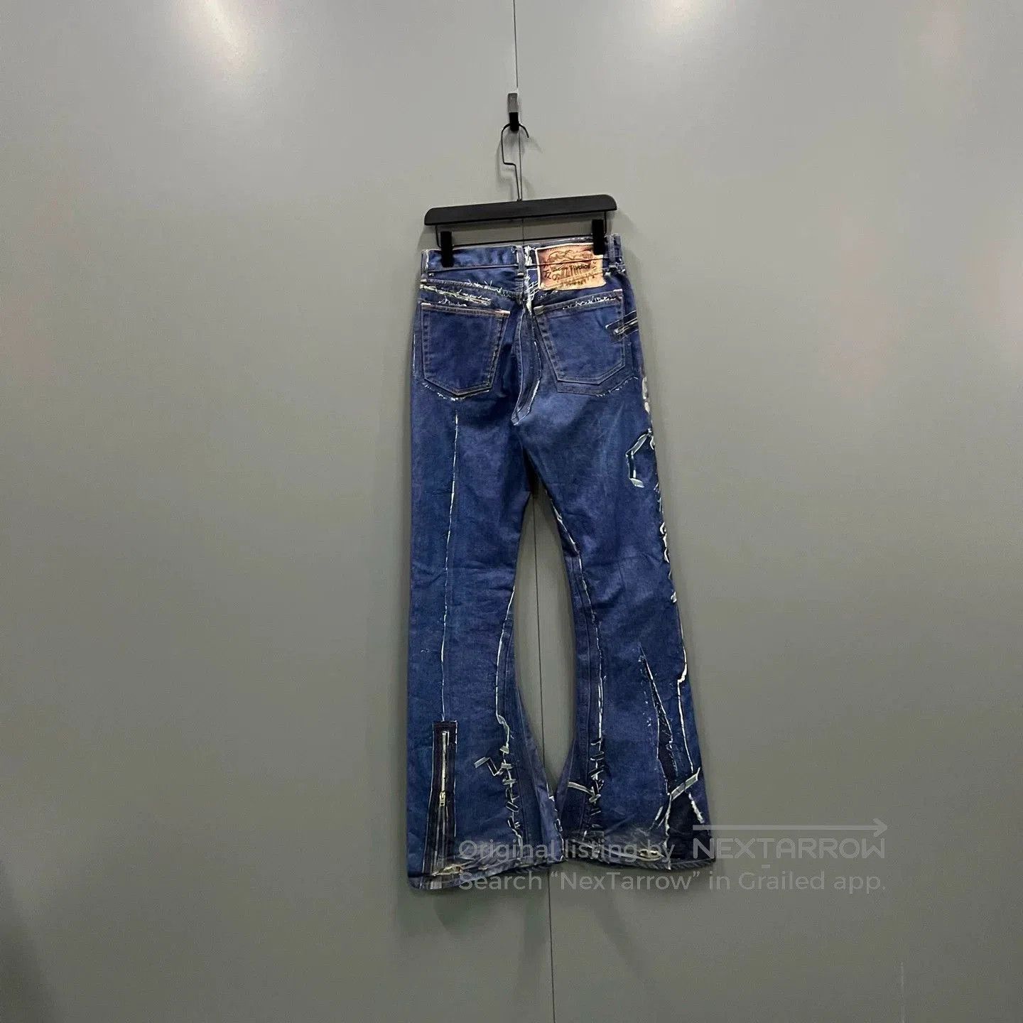 Acne Studios Acne Studios 2024M Inkjet Print Flared Pants. Size 41" - 2 Thumbnail