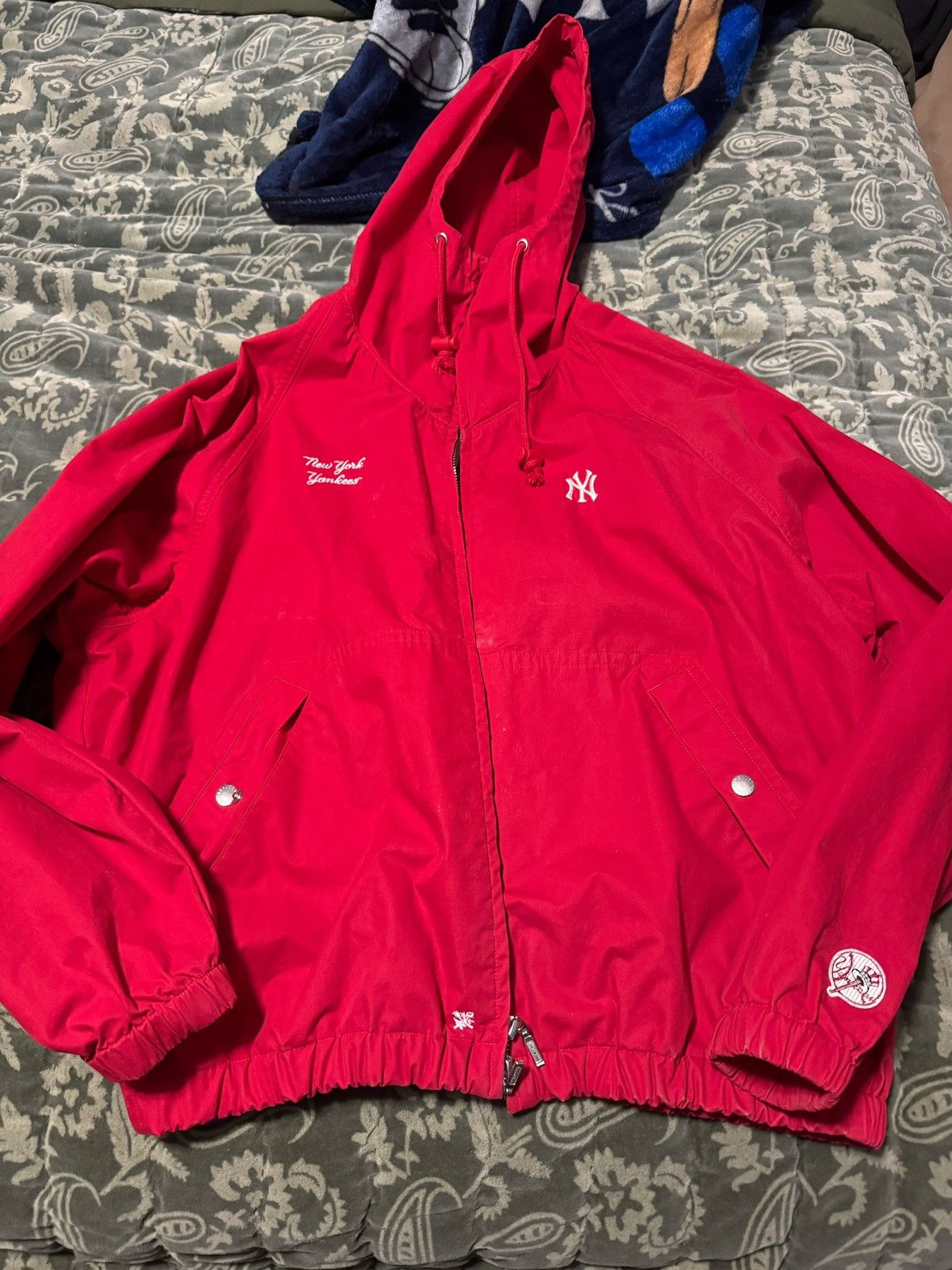 Aime Leon Dore Aime Leon Dore Red Yankees Jacket Size US M / EU 48-50 / 2 - 1 Thumbnail