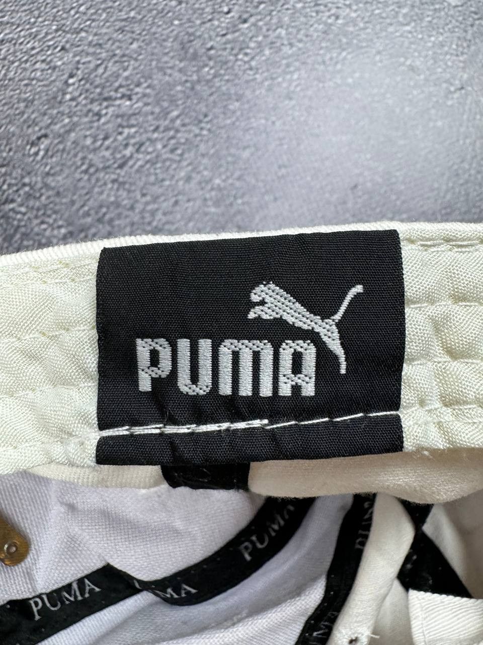 Puma Vintage Puma white cap hat Size ONE SIZE - 2 Thumbnail