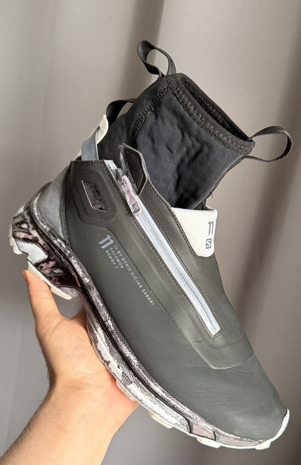 11 By Boris Bidjan Saberi 11 by BBS - F/W 18 - "Black Dye" Bamba 3 Size US 10 / EU 43 - 5 Thumbnail