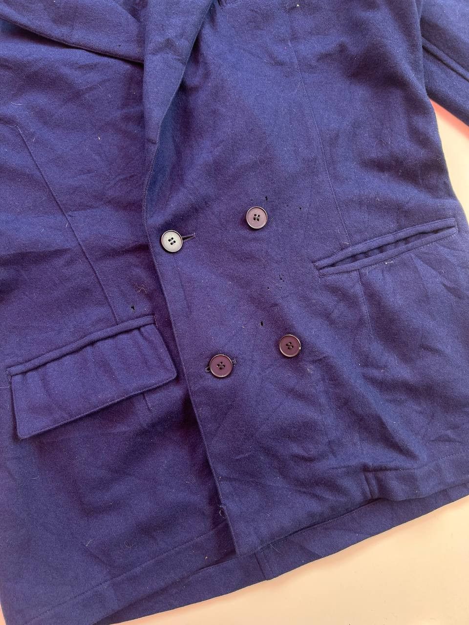 Y's Vintage Y's Yohji Yamamoto indigo blazer Size 38R - 2 Thumbnail