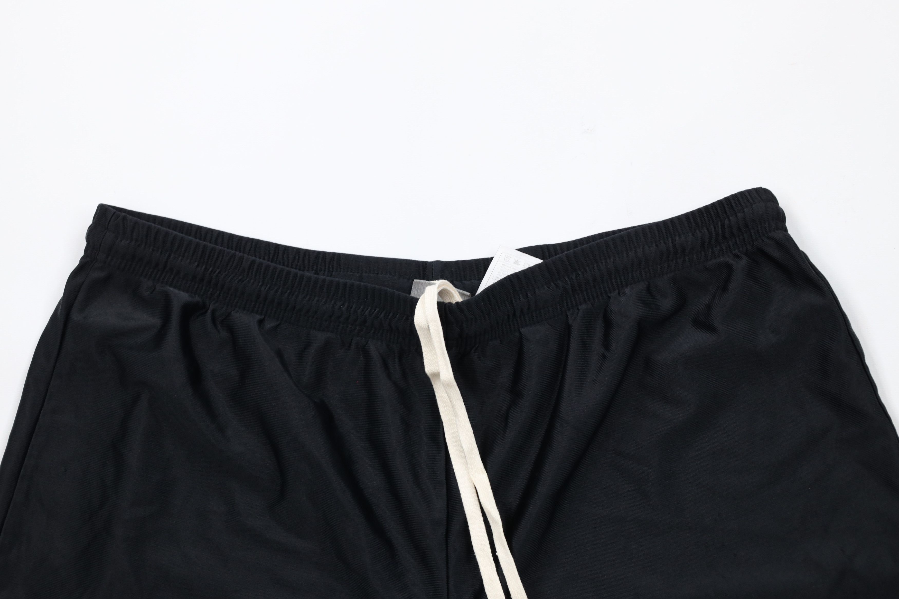 Nike × Vintage Vintage 90s Nike Travis Scott Mini Swoosh Shorts Black USA Size US 34 / EU 50 - 2 Thumbnail