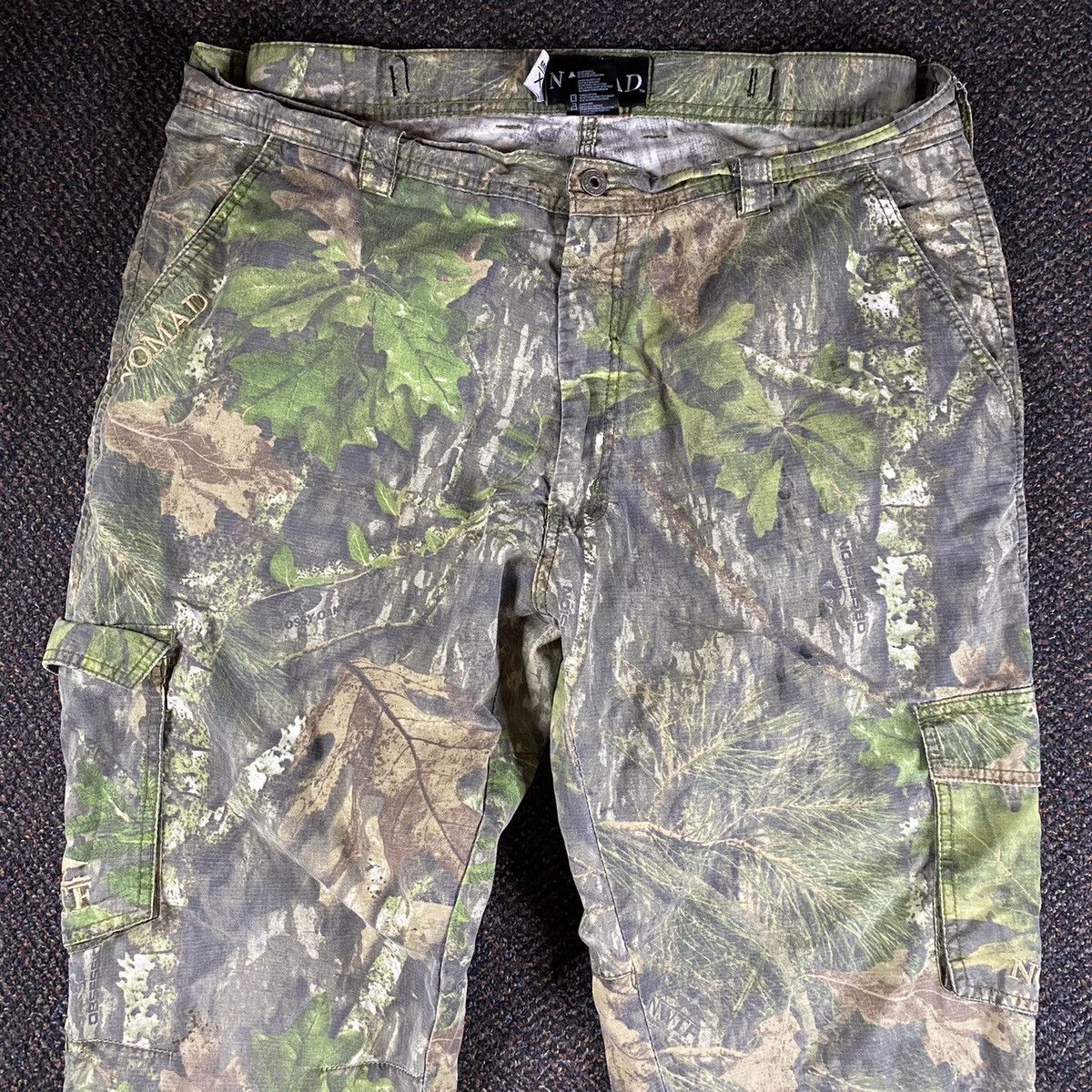 Vintage Vintage Camo Baggy Cargo Pants Size US 36 / EU 52 - 2 Thumbnail