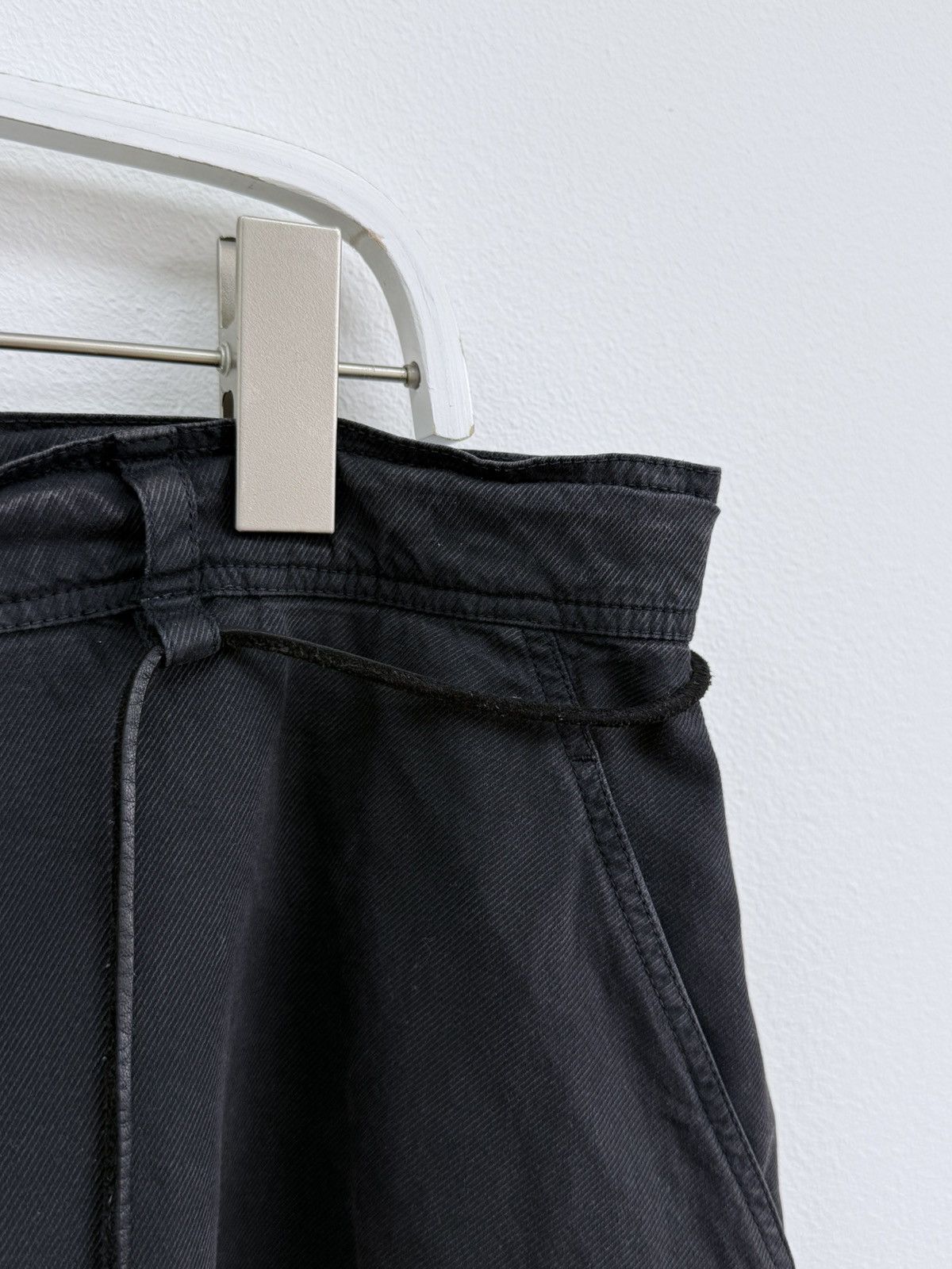 Rundholz Avant Garde Rundholz Rick Owens Style Drop Crotch Pants Size US 34 / EU 50 - 6 Thumbnail