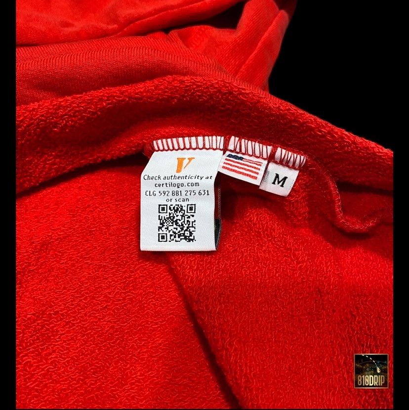 Vlone Vlone Black Friends Red Hoodie (M) Size US M / EU 48-50 / 2 - 3 Thumbnail