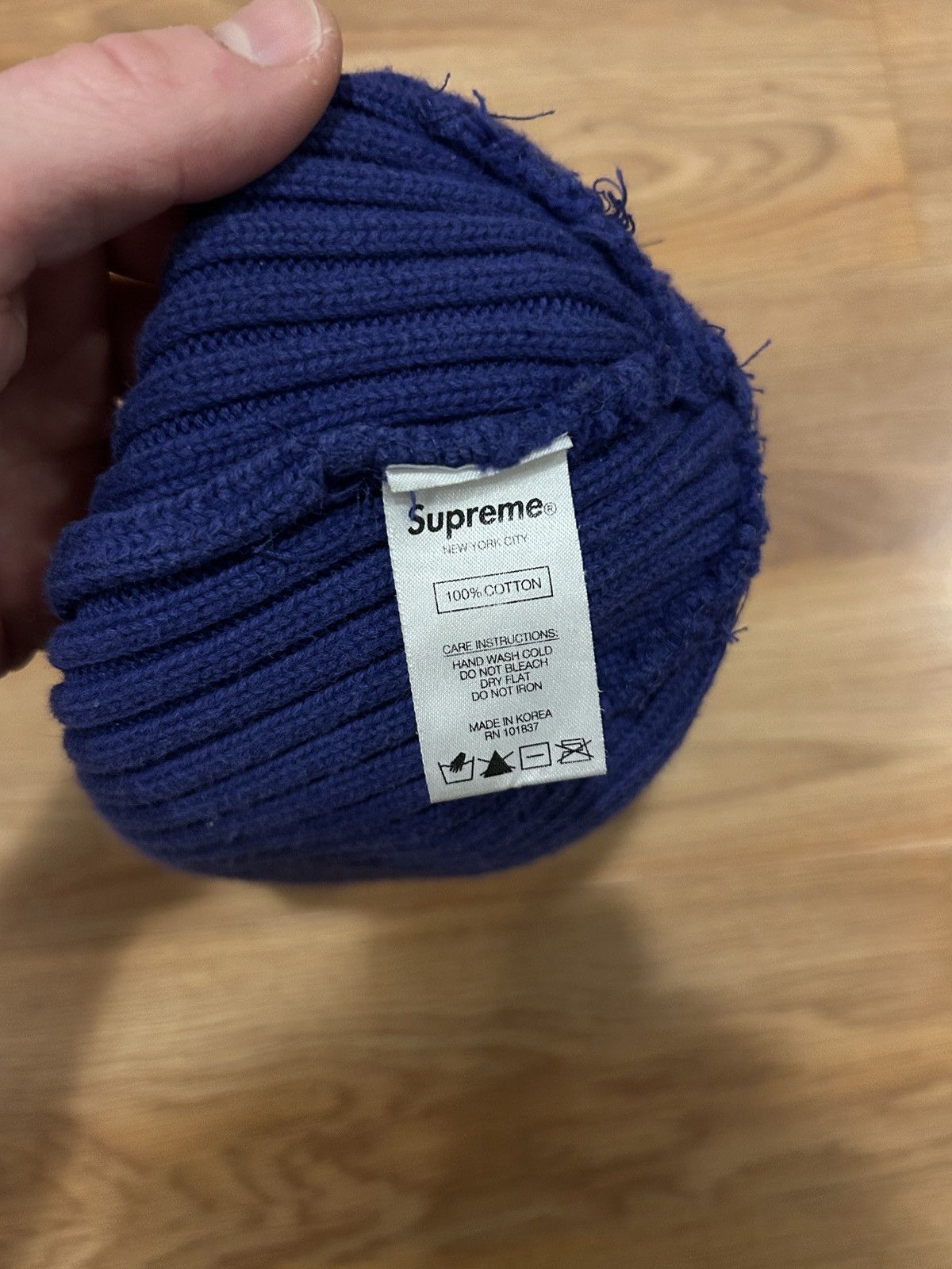 Supreme Overdyed beanie Size ONE SIZE - 5 Thumbnail