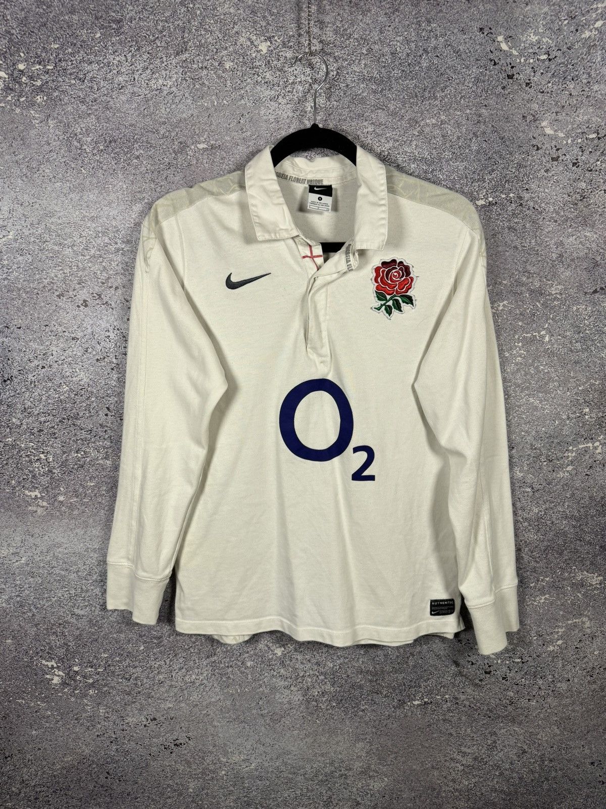 Nike × Vintage Vintage England Rugby Union 2010 Nike O2 Jersey Small Size US S / EU 44-46 / 1 - 1 Thumbnail
