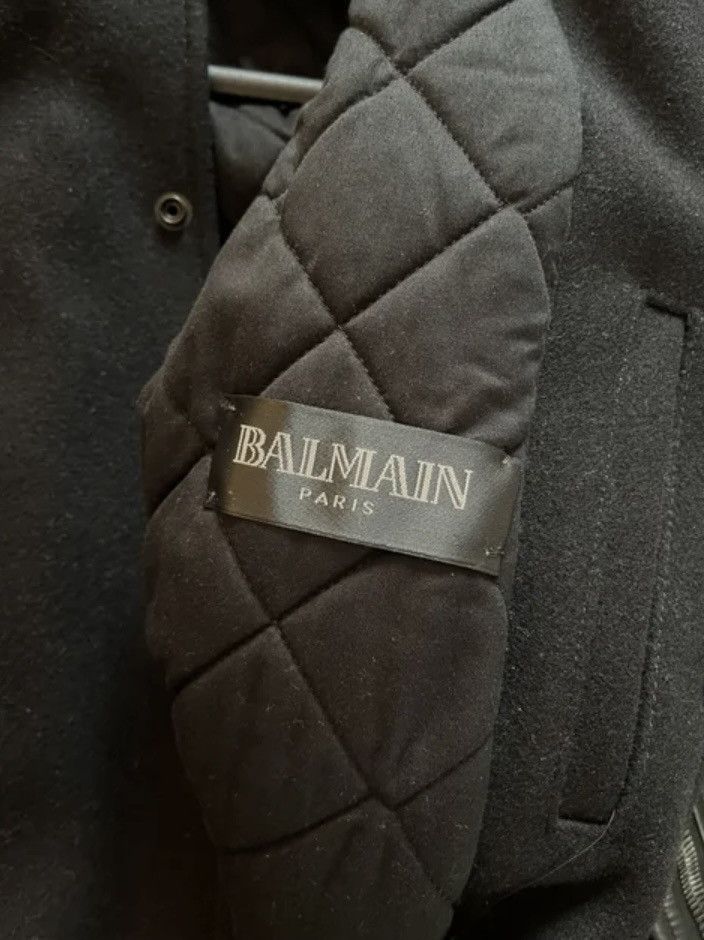 Balmain Christophe Decarnin Balmain leather and wool teddy Size US M / EU 48-50 / 2 - 5 Thumbnail