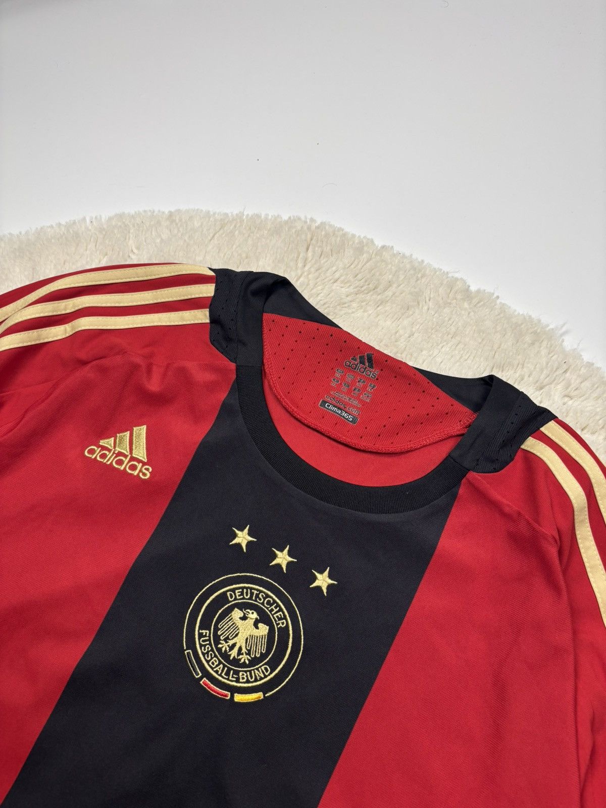 Adidas Vintage Adidas Germany Team 2008/09 Soccer Jersey Rare Size US XXL / EU 58 / 5 - 2 Thumbnail