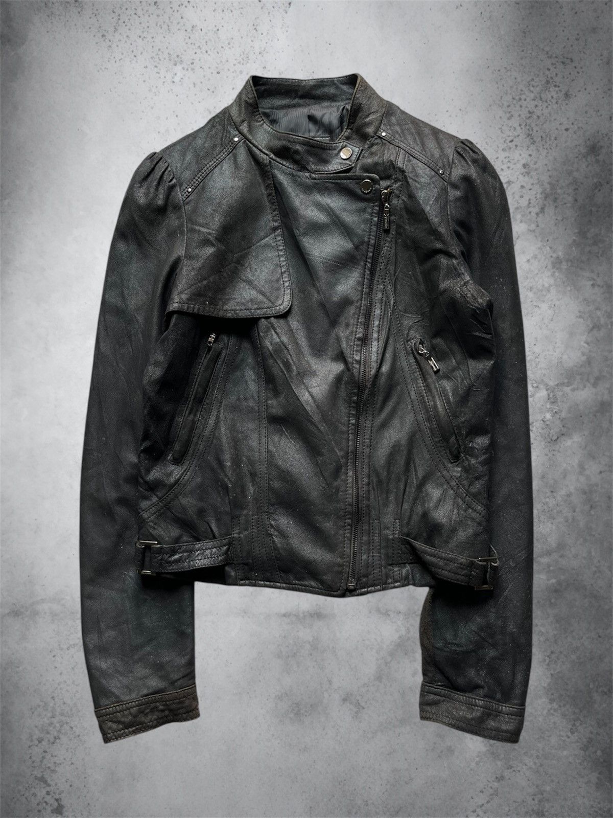 Japanese Brand Vintage blu:pepe goat leather jacket Size US M / EU 48-50 / 2 - 1 Thumbnail