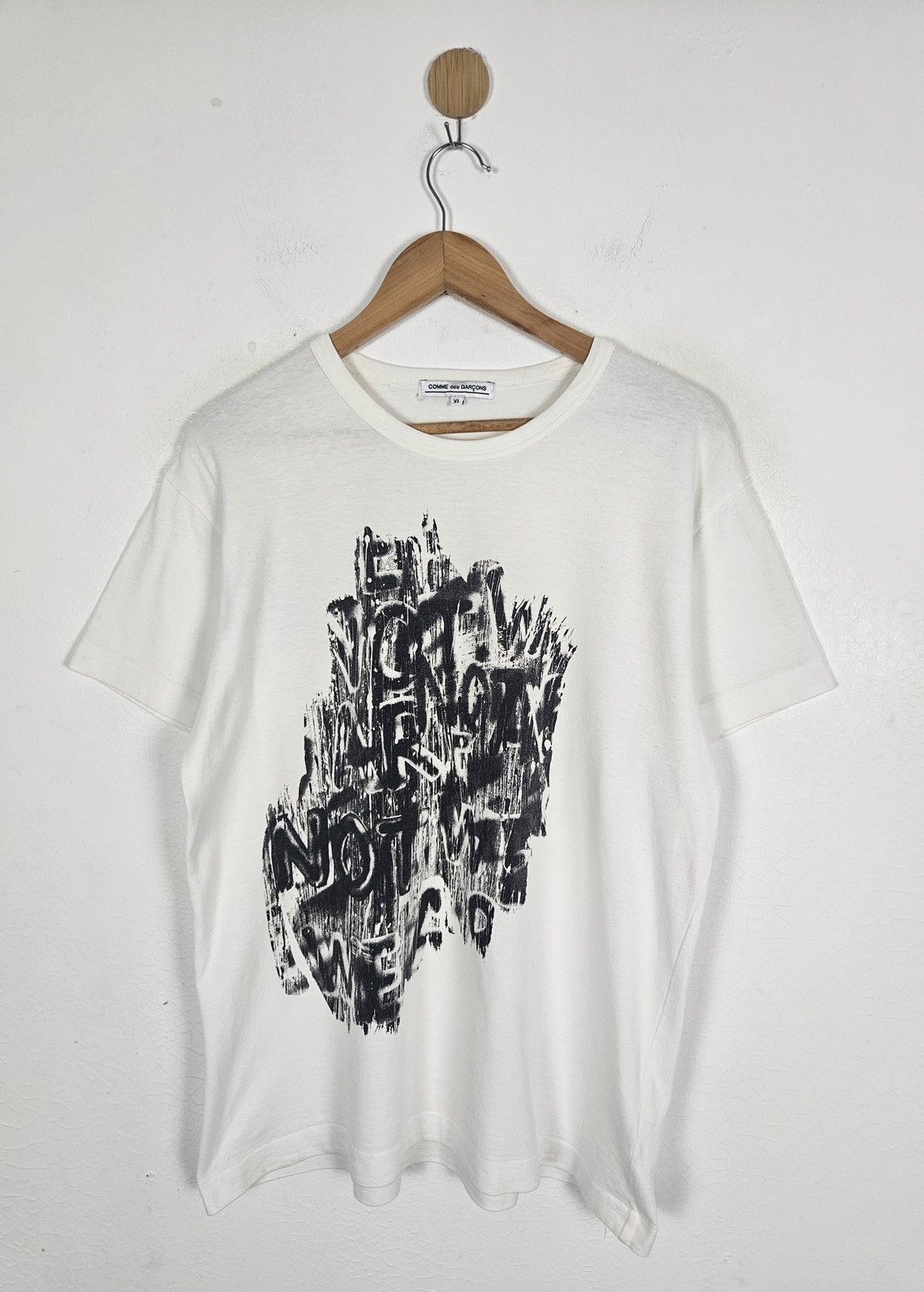 Comme des Garcons CDG Adam Pendleton tee shirt