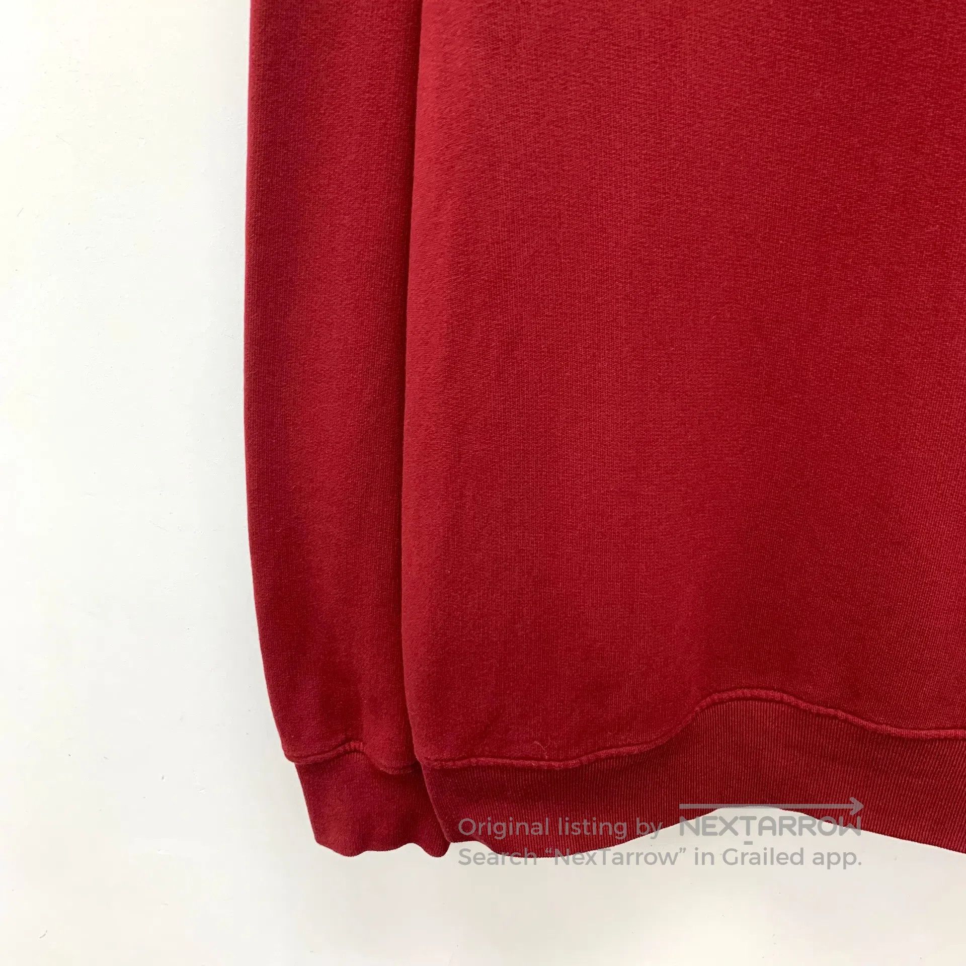 Miu Miu Miu Miu Dark red logo lettering embroidery cotton round-ne Size M / US 6-8 / IT 42-44 - 4 Thumbnail