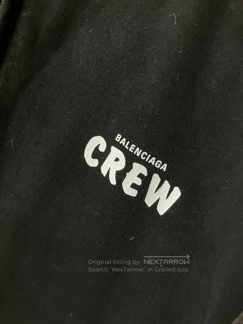 Balenciaga Balenciaga Letter Logo Printed Black Hooded Zip-up Sweatsh Size US S / EU 44-46 / 1 - 3 Thumbnail