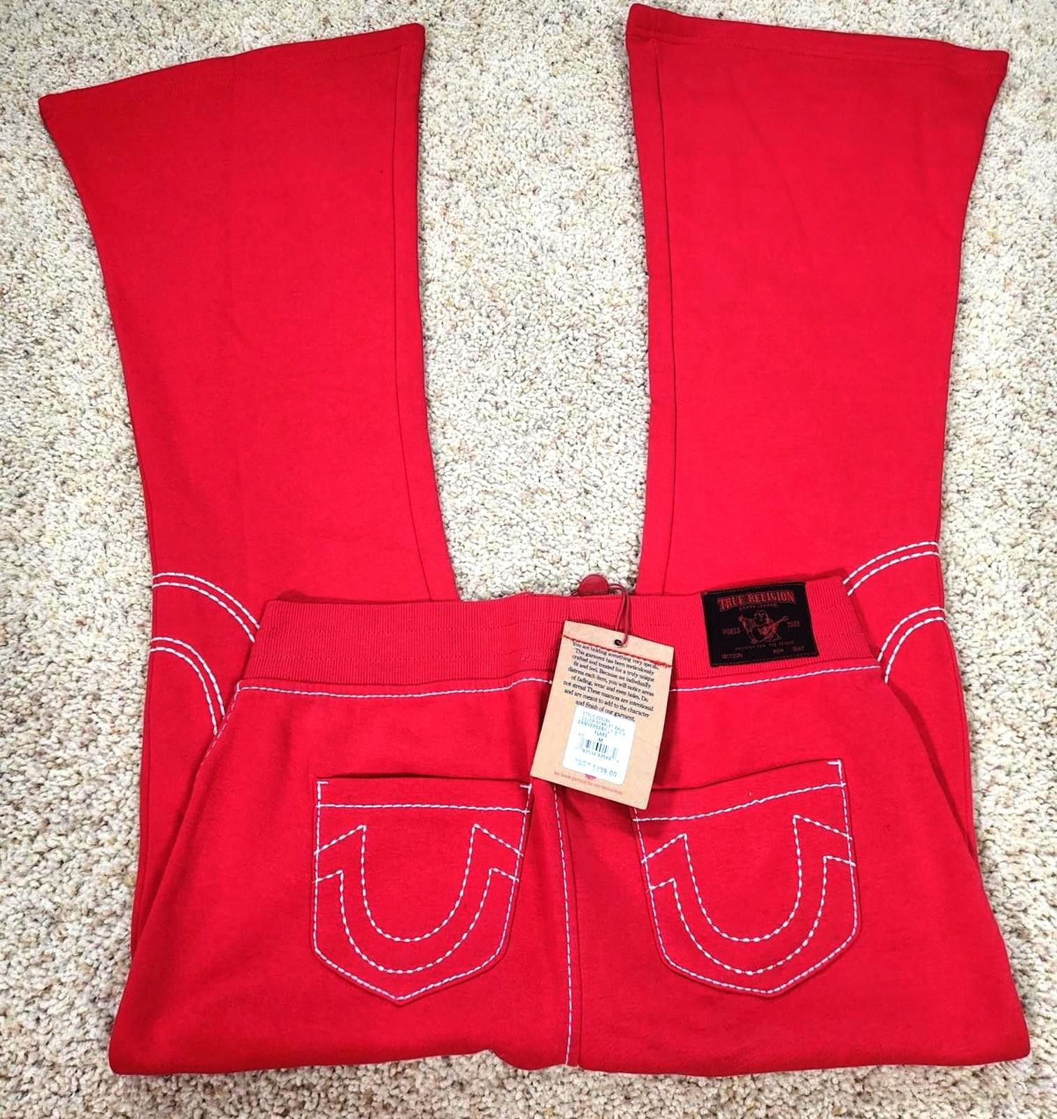 True Religion NEW True Religion Pull-On Flare Jeans Red Anniversary Medium Size 32" / US 10 / IT 46 - 1 Thumbnail