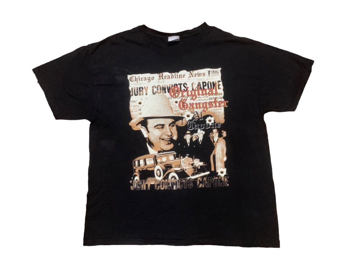 Spiritual Gangster Vintage Al Capone Original Gangster “Jury Convicts Capone” Size US XL / EU 56 / 4 - 1 Thumbnail