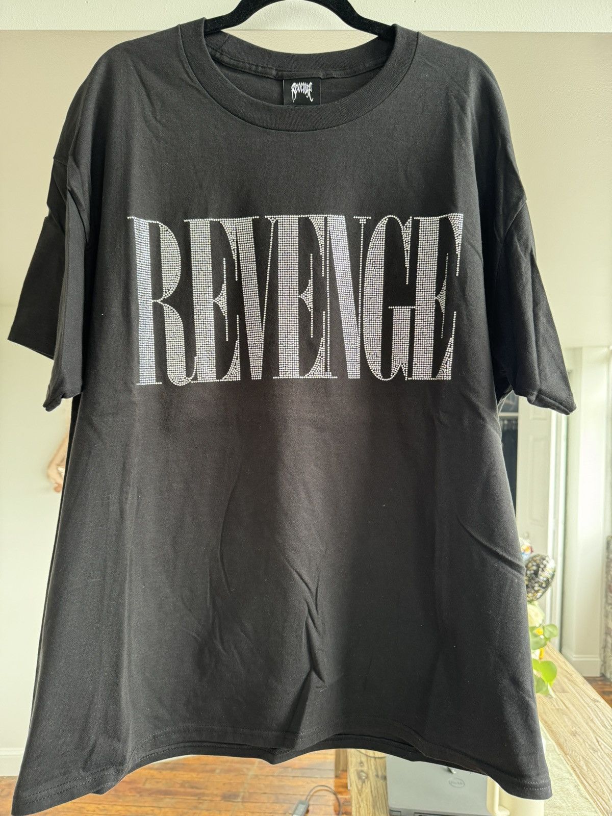 Revenge Revenge rhinestone tee Size US XL / EU 56 / 4 - 1 Thumbnail