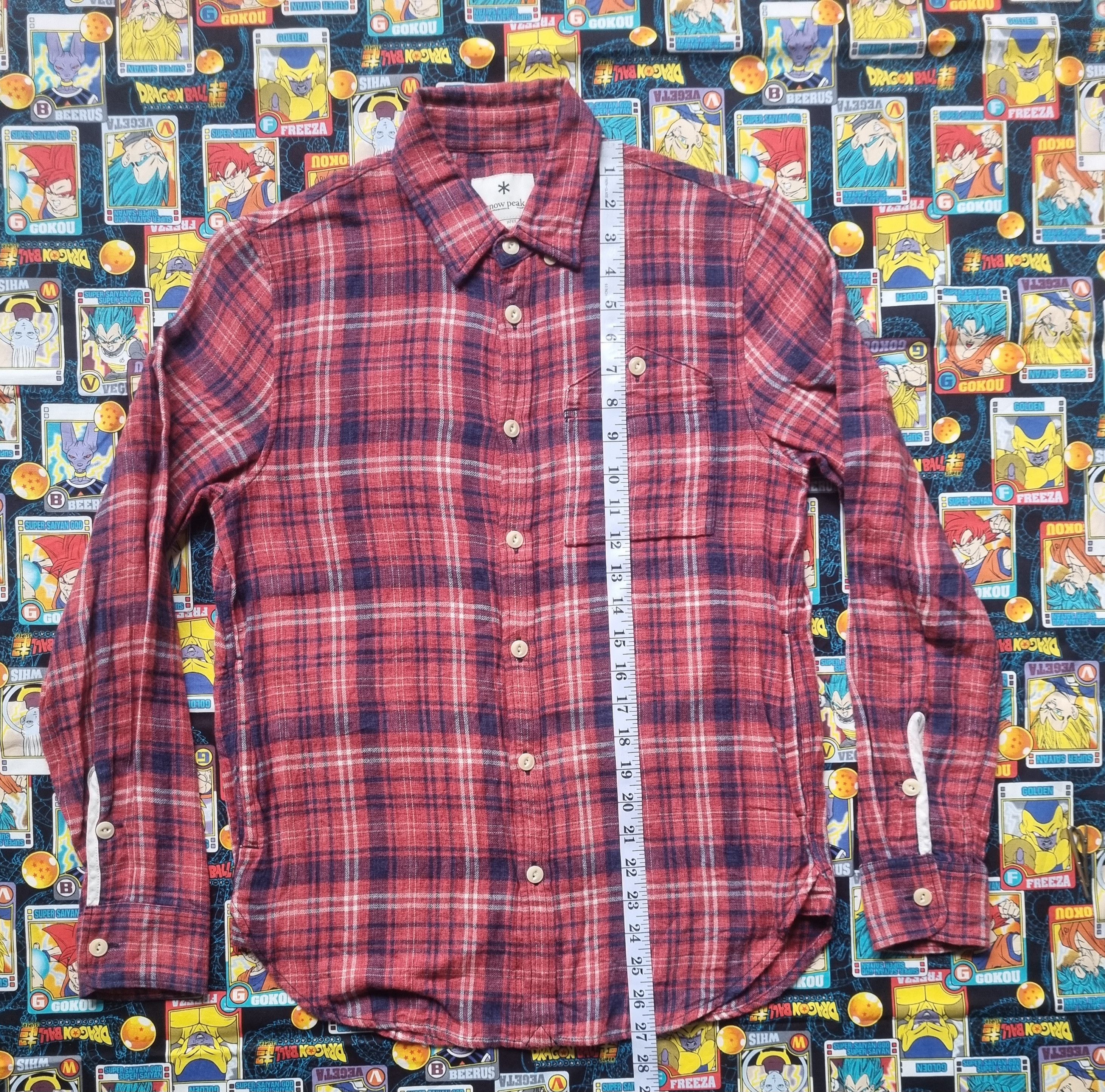 Snow Peak Snow Peak Flanel Button Up Shirt Size US XS / EU 42 / 0 - 4 Thumbnail