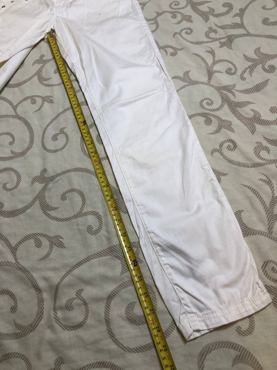 Versace Jeans Couture VERSACE pants Couture White Denim Straight Jeans Size 27" / US 4 / IT 40 - 8 Thumbnail