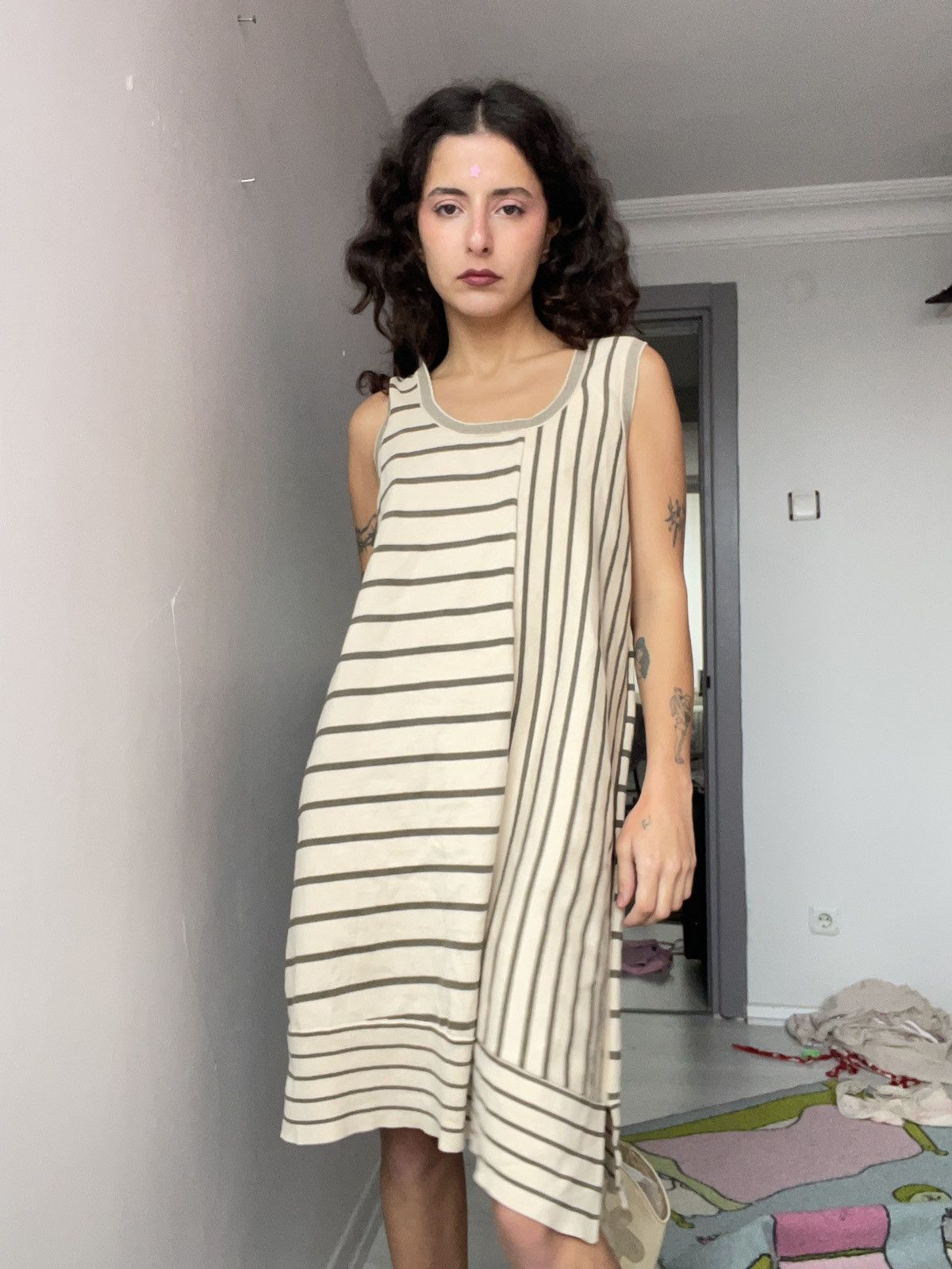 Vintage Stefanel dress Size L / US 10 / IT 46 - 2 Thumbnail