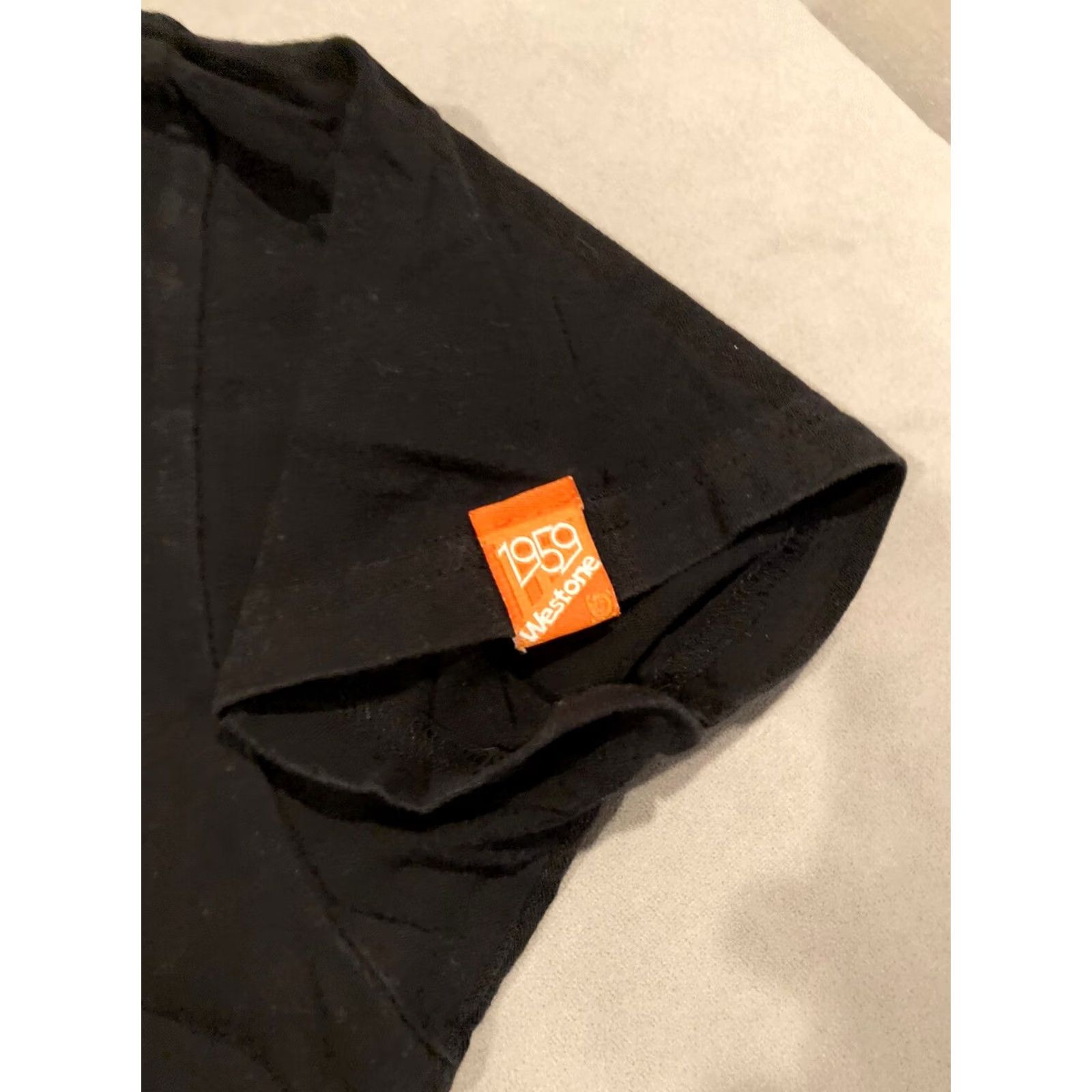 Vintage Amber T-Shirt - Amber Designs - 1959 Westone - In Ear Experts - Medium - Black - Men - Designer Size US M / EU 48-50 / 2 - 3 Thumbnail