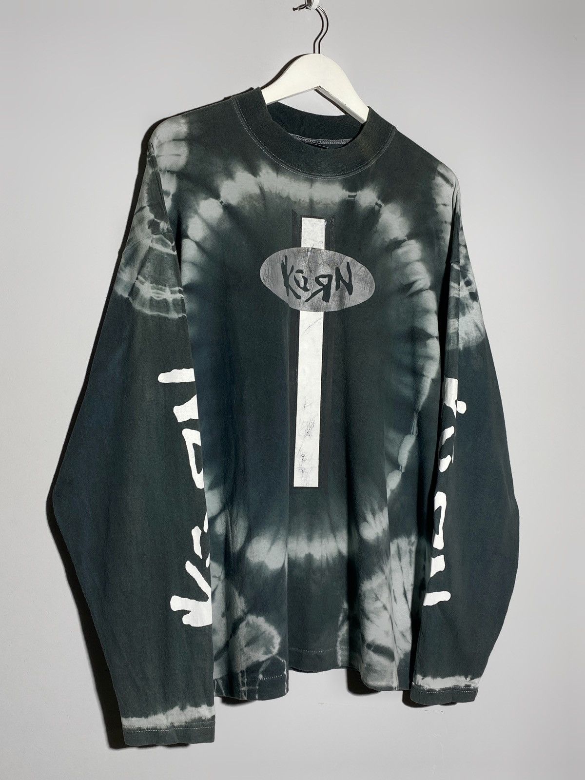 Band Tees Vintage 90s Korn “Life Is Peachy” Single Stitch Longsleeve Size US XL / EU 56 / 4 - 4 Thumbnail