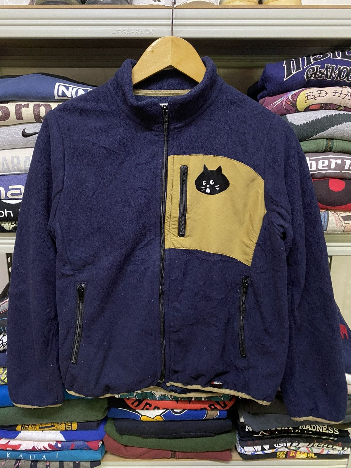 Issey Miyake × Ne-Net × Tsumori Chisato Vintage Rare Ne-net Fleece Sweater Size US M / EU 48-50 / 2 - 1 Thumbnail