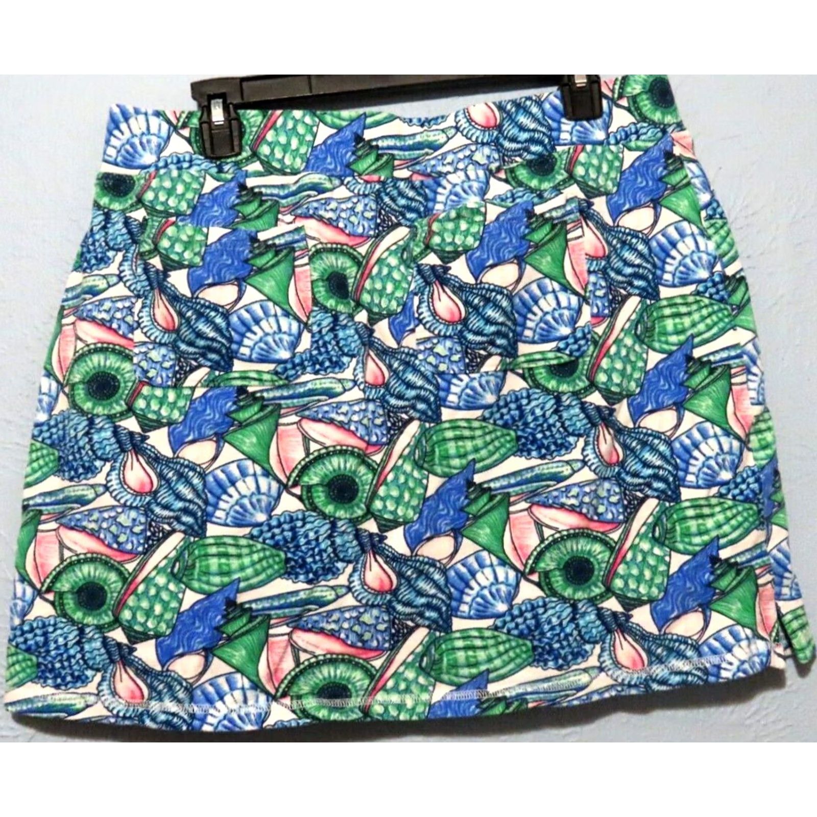Talbots T by Talbots Skort 1X Plus Colorful Floral Pockets Pull On Athletic Golf Tennis Walking Size 40" / US 18 - 5 Thumbnail