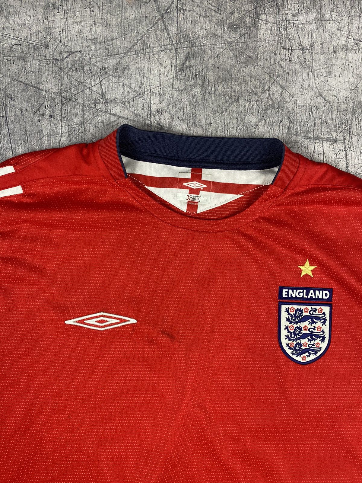 Umbro Vintage Umbro England Soccer Jersey T Shirt Tee Size US XXL / EU 58 / 5 - 10 Thumbnail