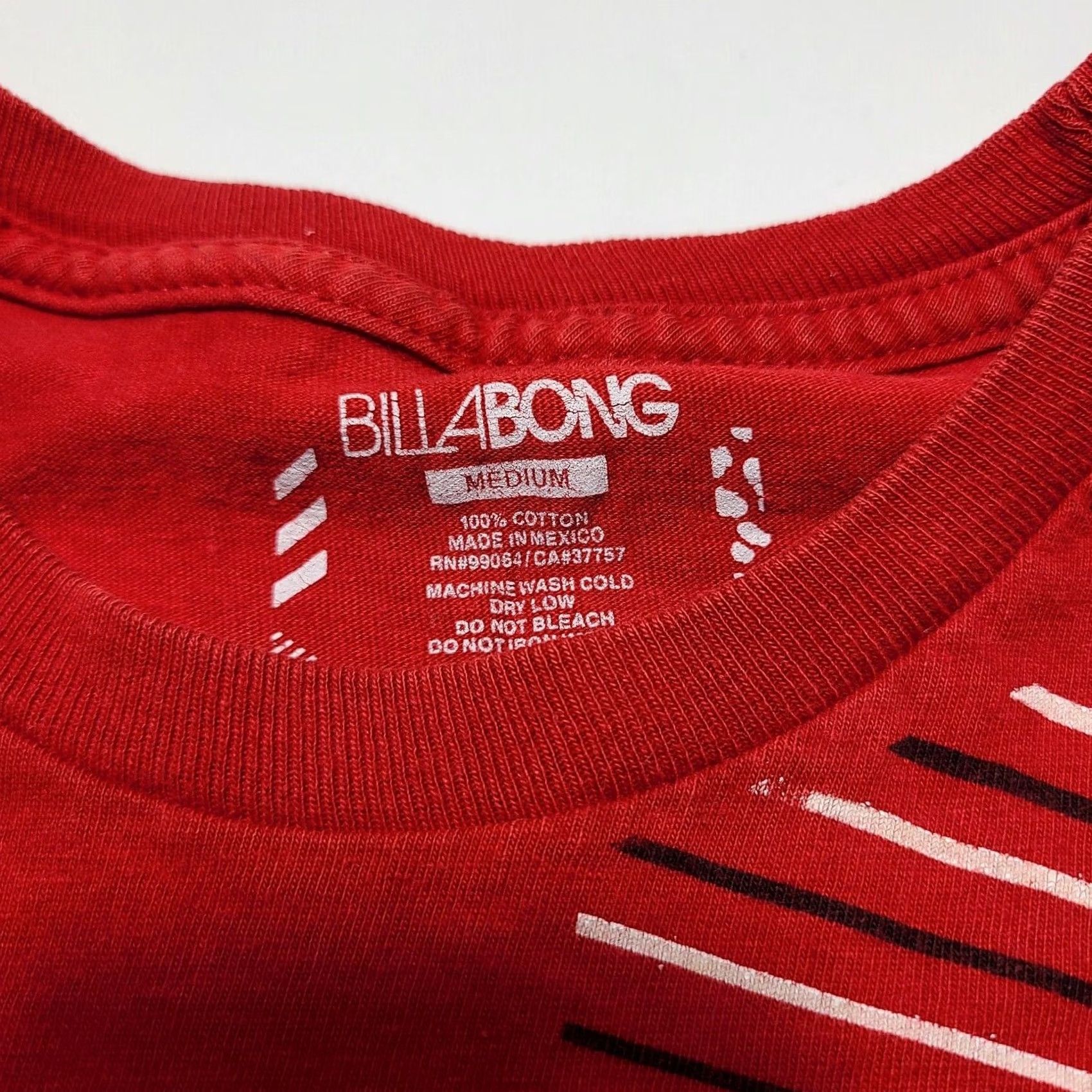 Billabong Billabong T-Shirt Mens Medium Red Logo Spellout Graphic Print Surfer Y2K Size US M / EU 48-50 / 2 - 5 Thumbnail