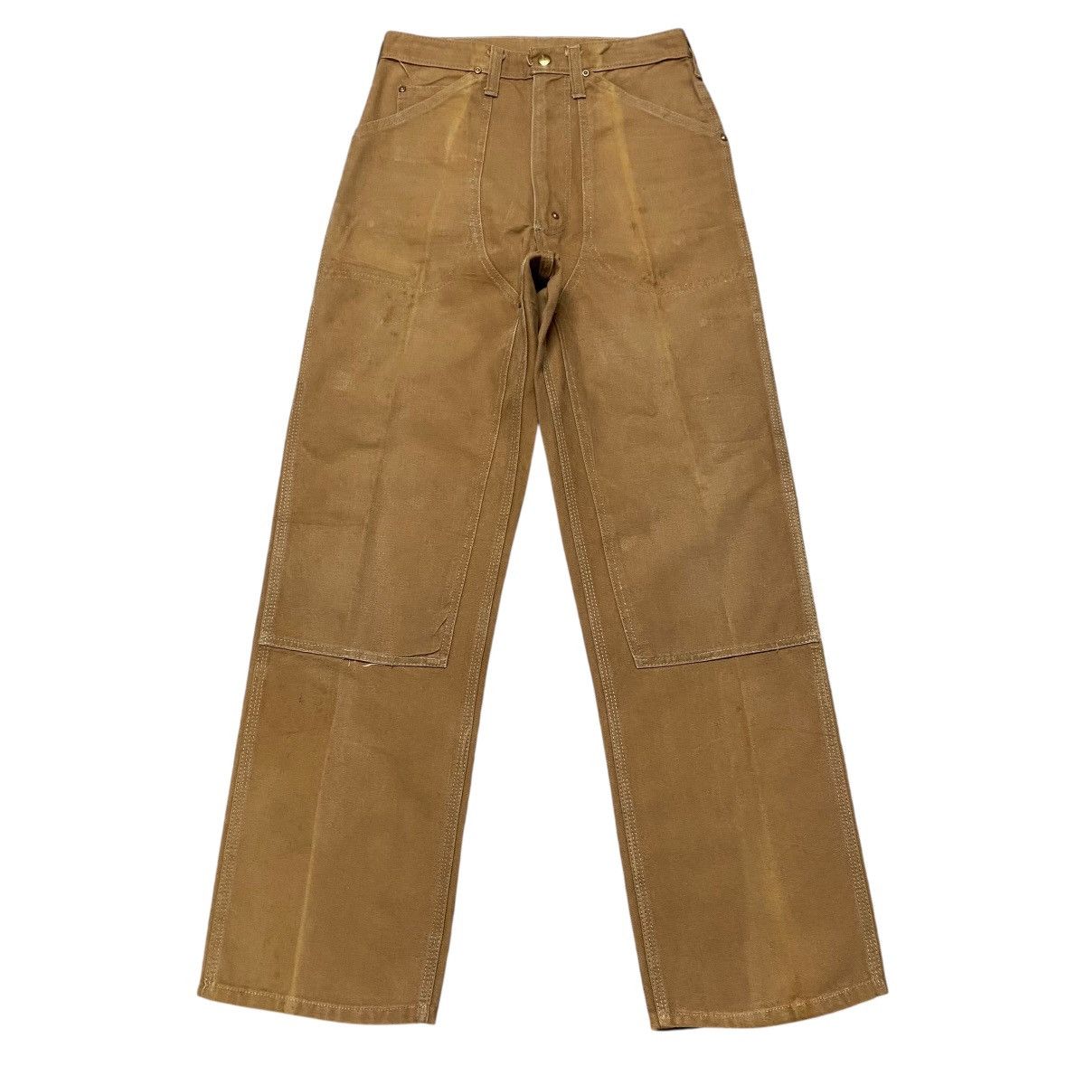 Carhartt Vintage 70s Carhartt Double Knee Duck Canvas Carpenter Pant Size US 28 / EU 44 - 1 Thumbnail