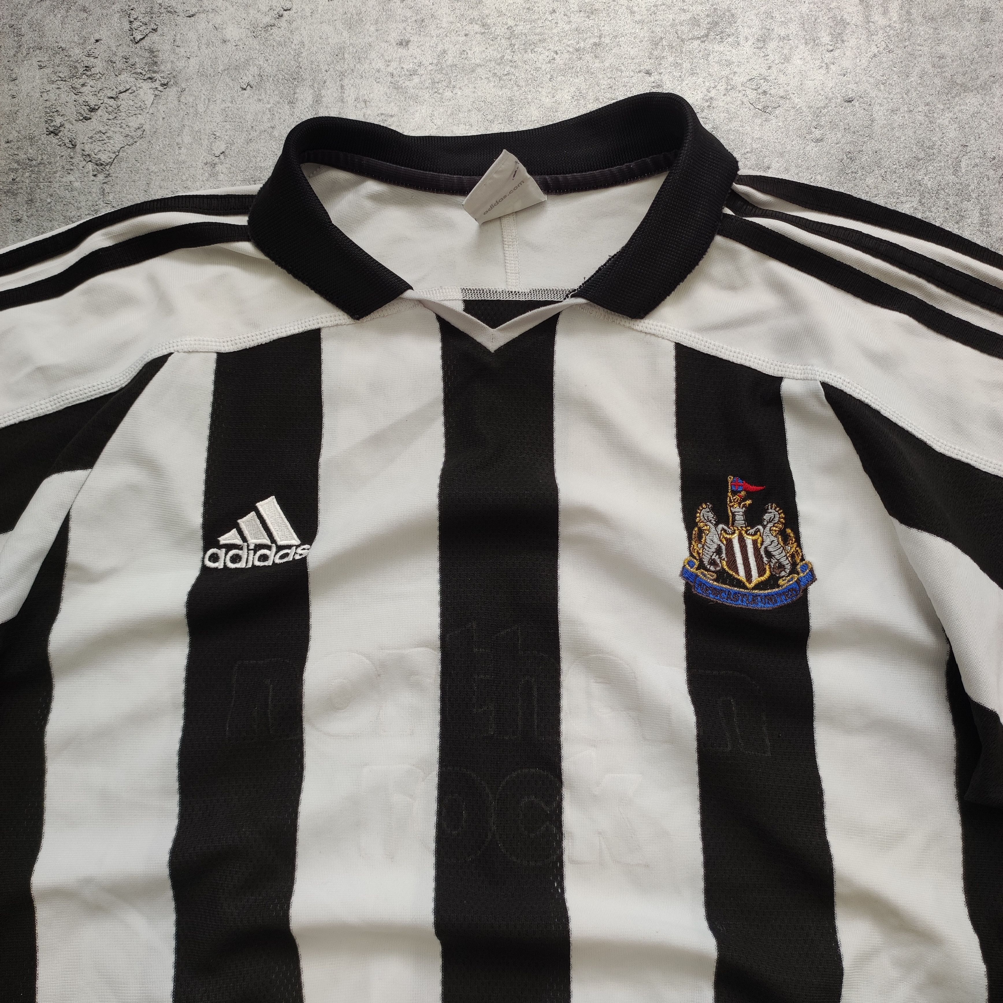 Adidas × Vintage RARE 2003 Adidas x Newcastle United Retro Football Jersey Size US M / EU 48-50 / 2 - 4 Thumbnail