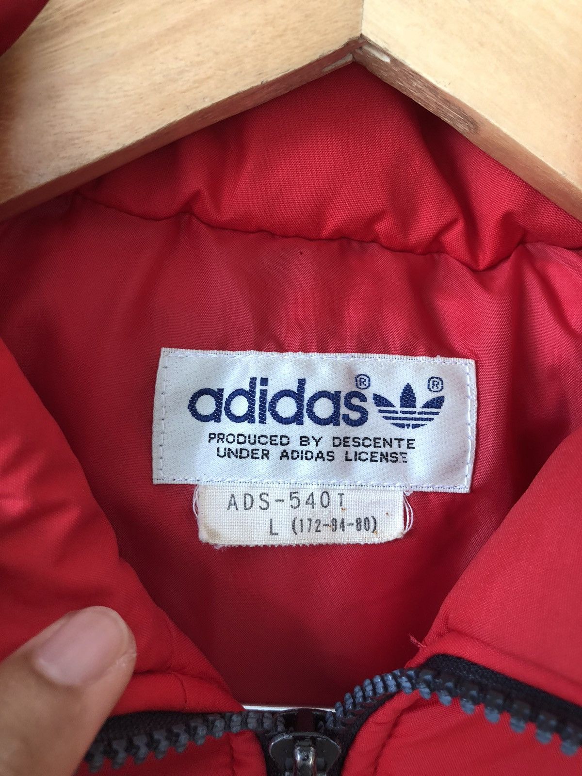 Adidas Rare❗️Vintage 90s Adidas Small Logo Puffer Bomber Jacket Size US M / EU 48-50 / 2 - 4 Thumbnail