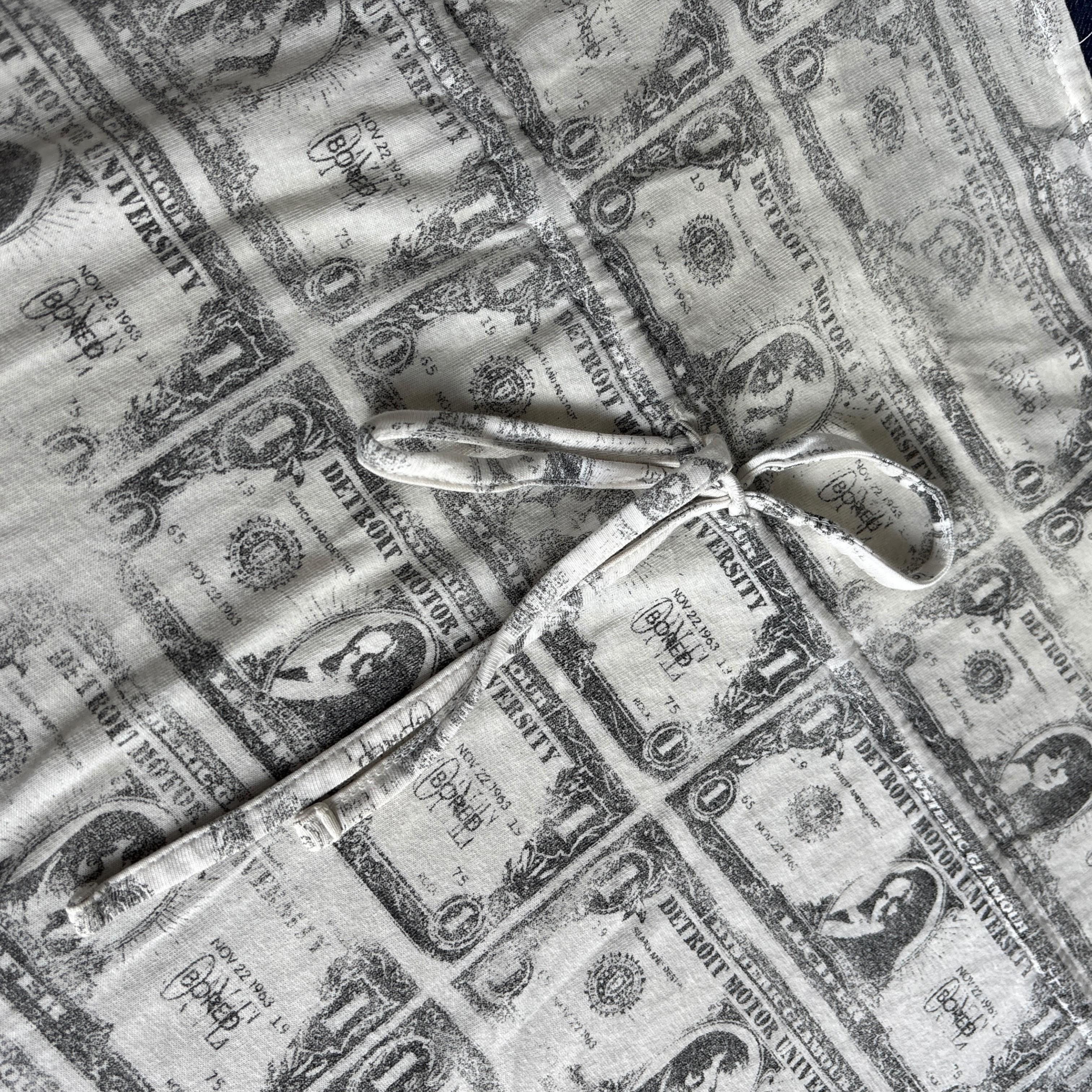 Hysteric Glamour Vintage Hysteric Glamour Women Gray Tunic Dollar Print Size M / US 6-8 / IT 42-44 - 10 Thumbnail
