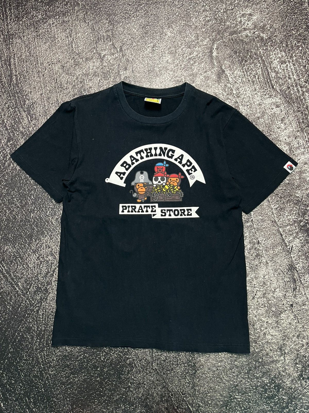 Bape Bape Pirate Store Black T-Shirts Size US S / EU 44-46 / 1 - 1 Thumbnail