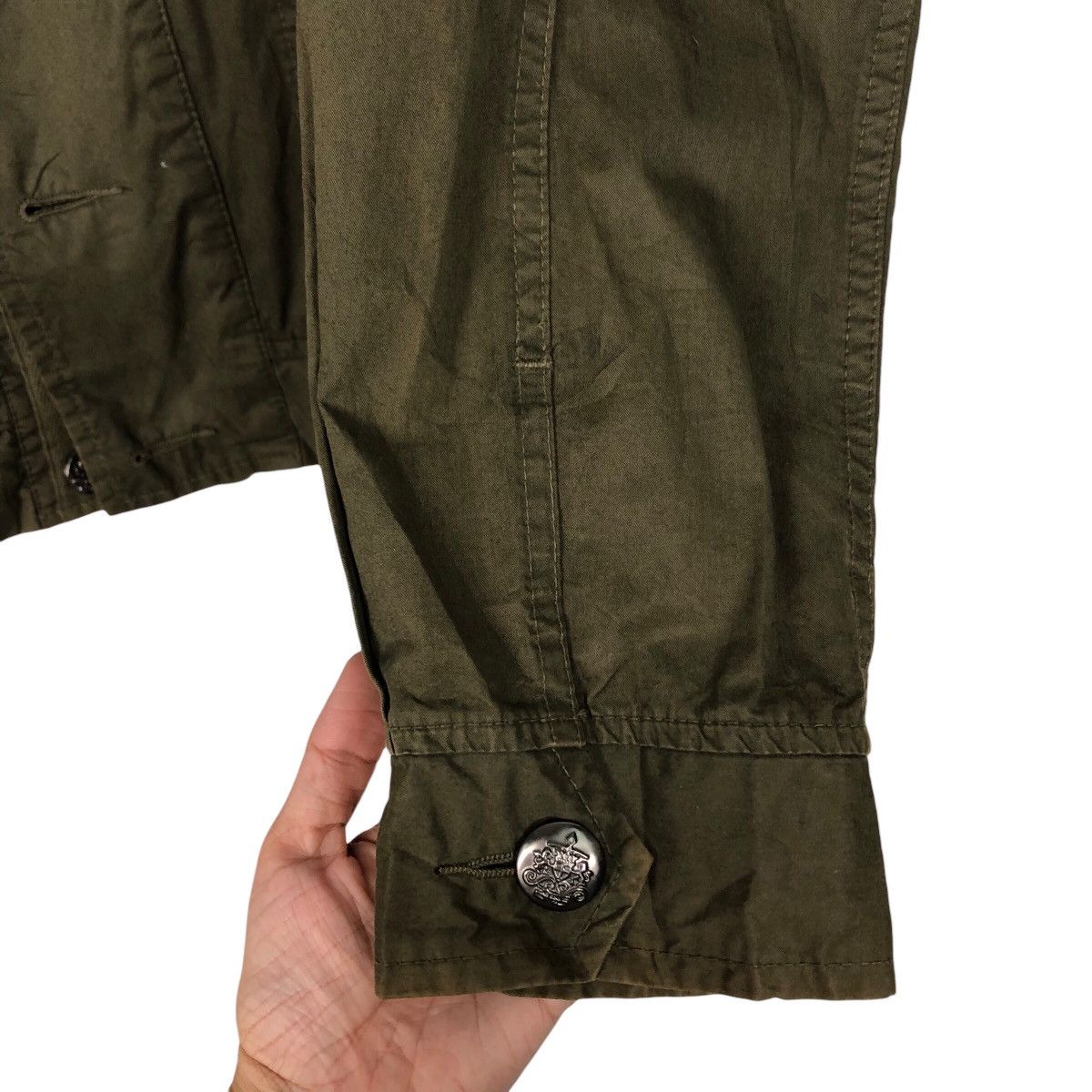 Japanese Brand BEAMS Olive Military Utility Jacket – Archive Japan (M) Size US M / EU 48-50 / 2 - 16 Thumbnail