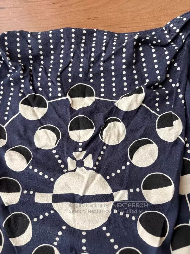 Vivienne Westwood Vivienne Westwood Dip-Dyed Bowling Cute Saturn Blue T-Shir Size M / US 6-8 / IT 42-44 - 4 Thumbnail
