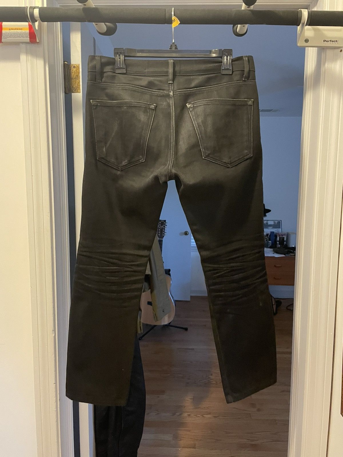 Imogene + Willie Imogene + Willie ‘Charlie’ Black Denim Size US 30 / EU 46 - 2 Thumbnail