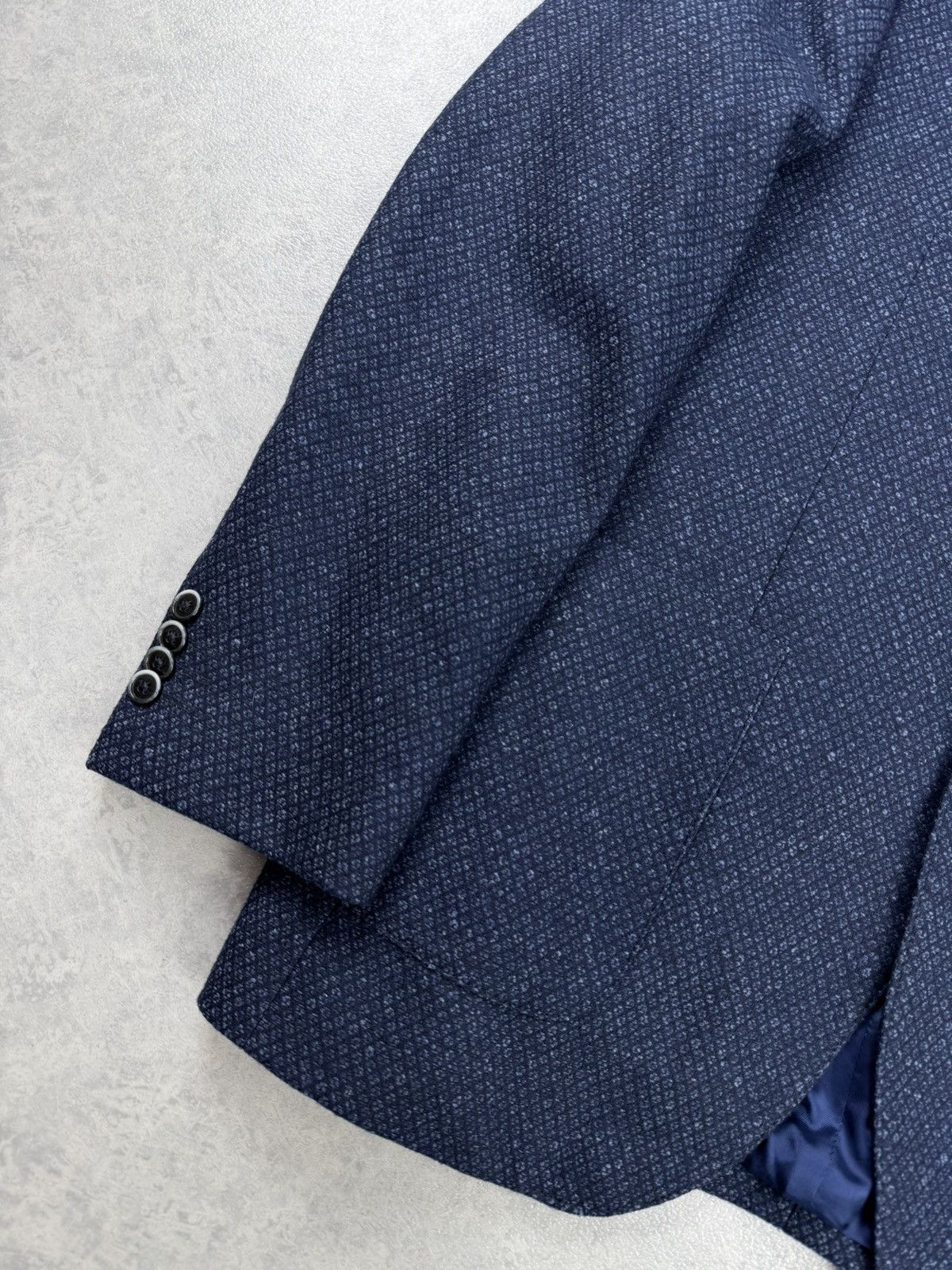 Boggi Boggi Milano Wool/Silk/Cashmere Blazer Jacket Size 48 R Size 38R - 3 Thumbnail