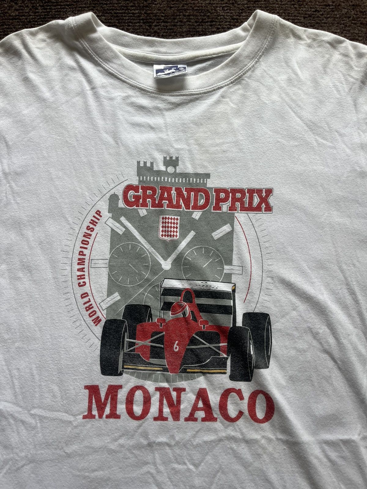 Formula 1 Vintage GRAND PRIX World Championship MONACO 00’s Tshirt Size US XL / EU 56 / 4 - 5 Thumbnail