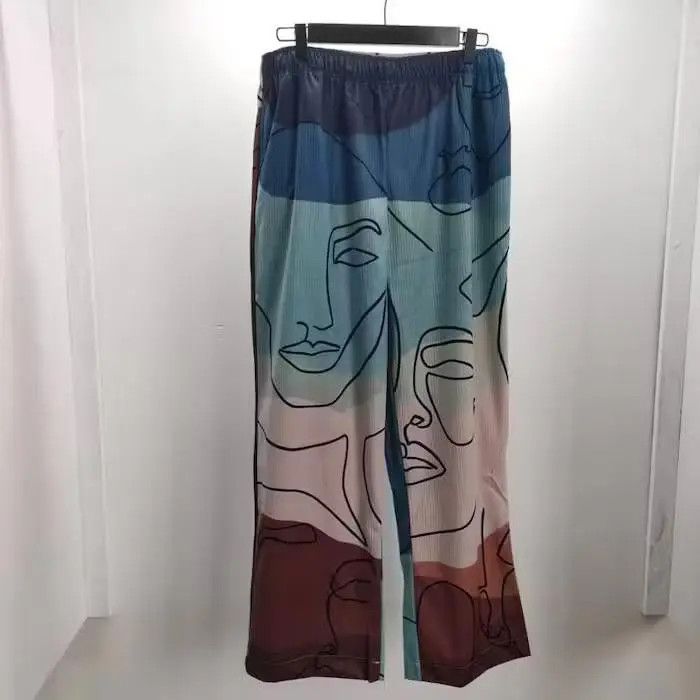 Japanese Brand × Jean Vintage face casual street fashion pants Size US 30 / EU 46 - 4 Thumbnail