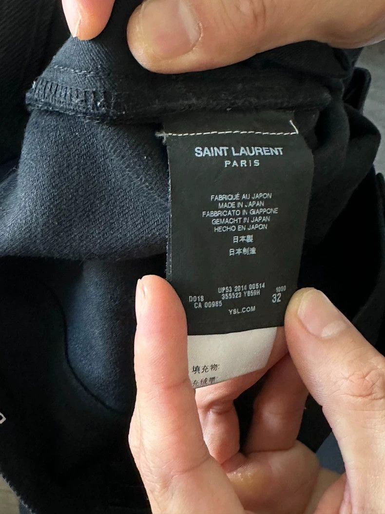 Saint Laurent Paris Saint Laurent Paris black jeans Nextarrow-2505 Size US 32 / EU 48 - 4 Thumbnail