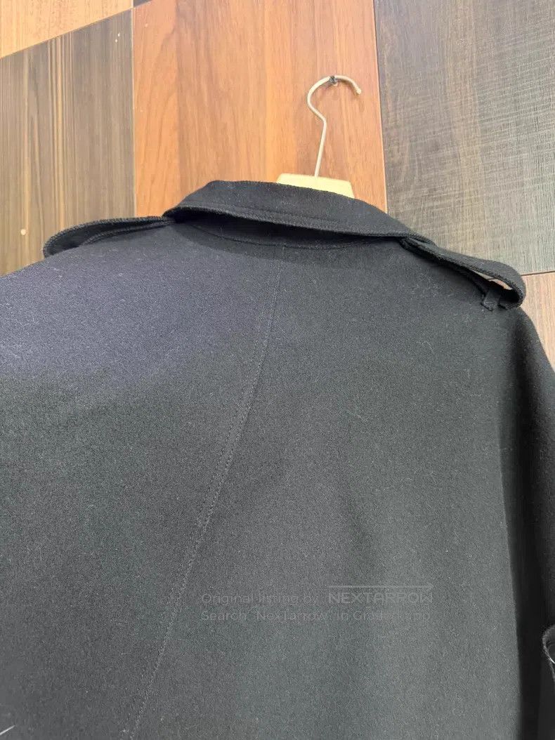 Valentino Valentino Black wool coat Size XXS / US 00 / IT 34 - 4 Thumbnail