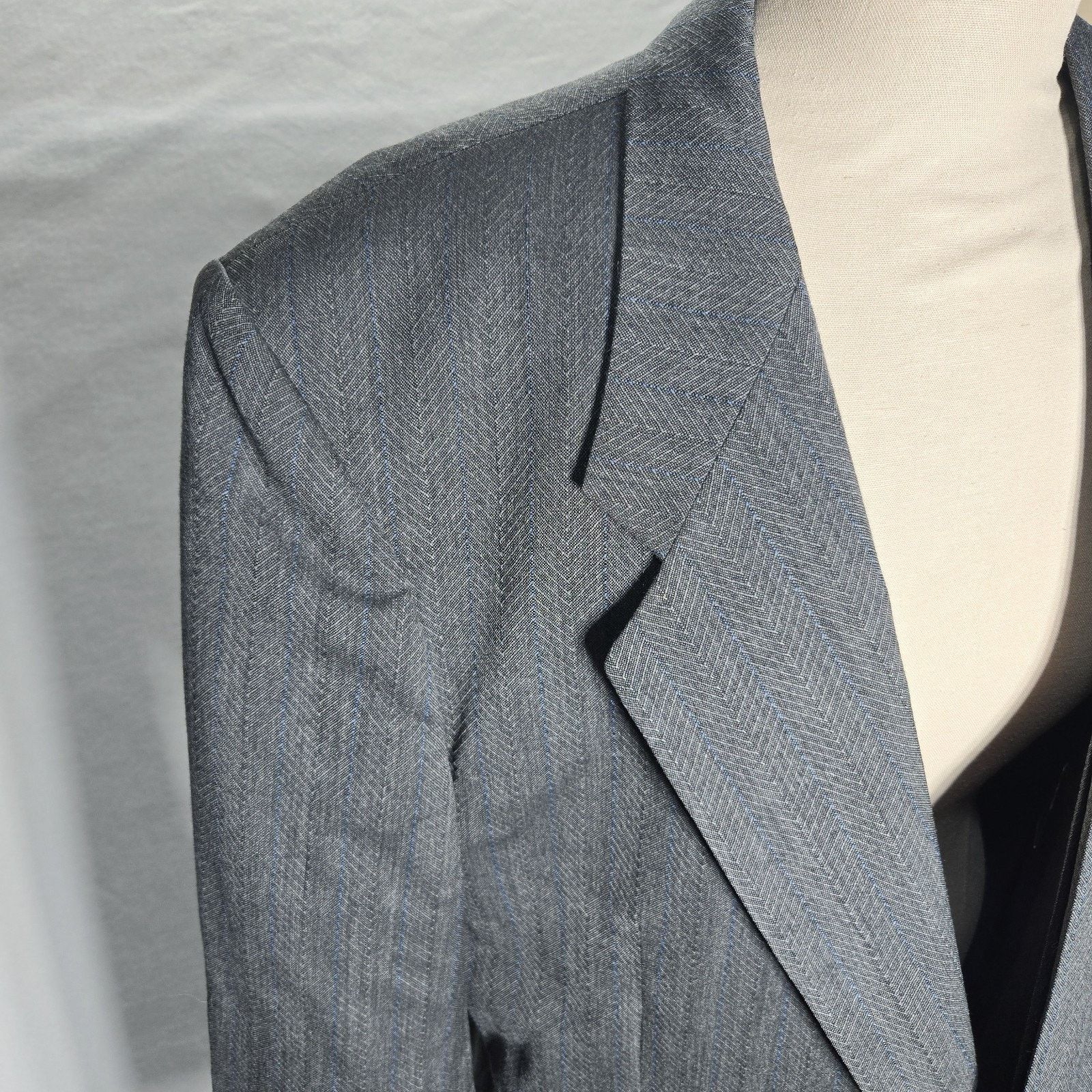 Yves Saint Laurent Yves Saint Laurent Suit Wool Vintage Mens YSL 2Piece 40R Size 40R - 3 Thumbnail