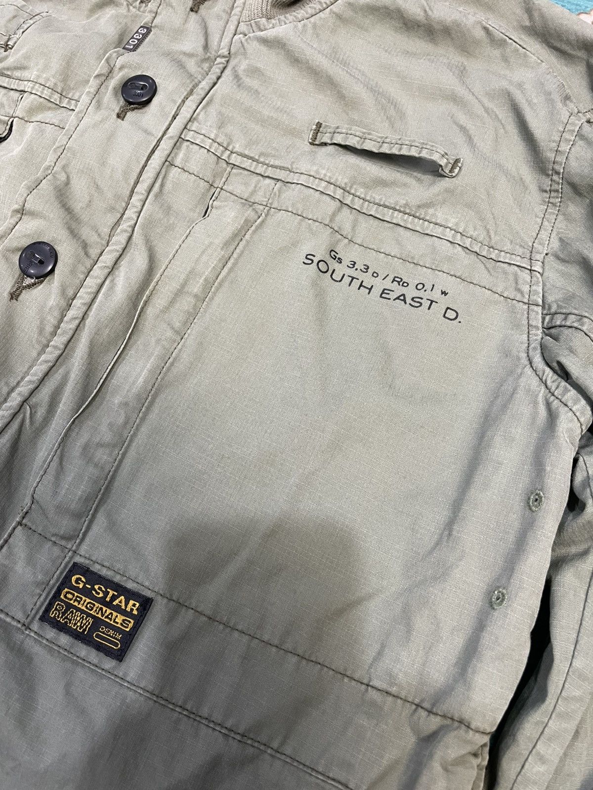G-Star Vintage G Star Raw Multi Pocket Jacket Size US XL / EU 56 / 4 - 4 Thumbnail